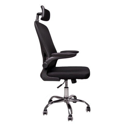 Cadeira De Escritório Efa Working Preta Cor Preto Material Do Estofamento Mesh